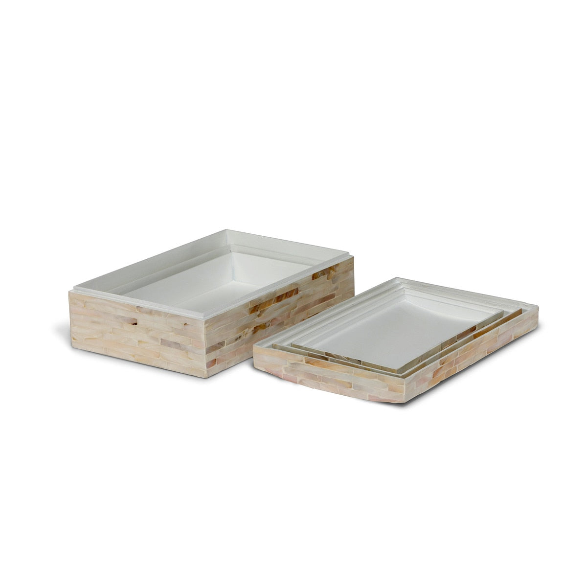 Capraia Coast Decorative Boxes, Set of 3 style shot 2