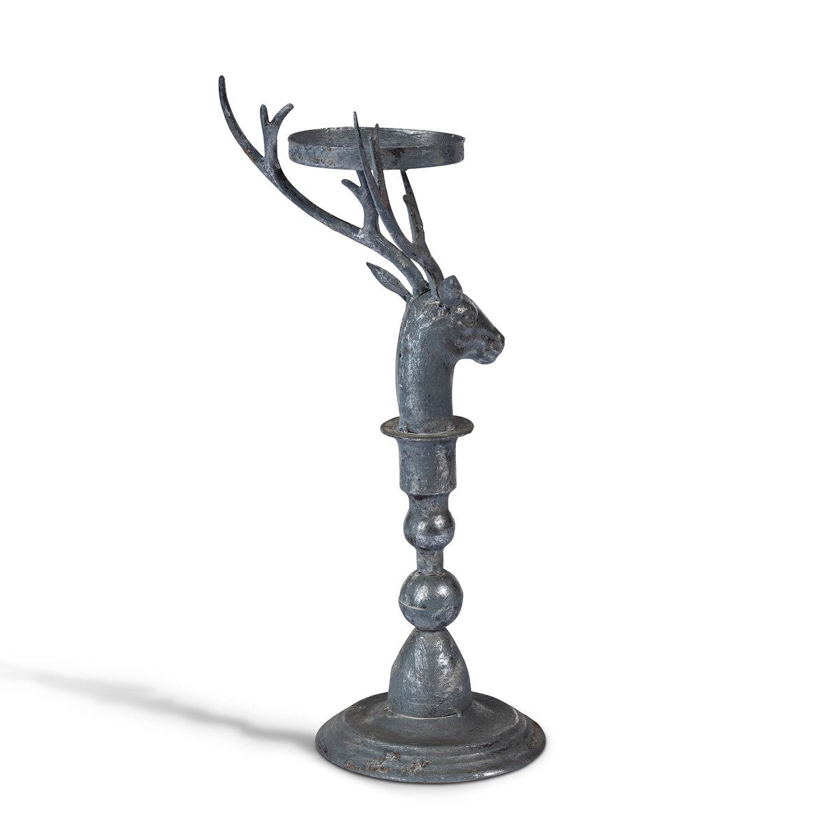 Rustic Deer Candle Holder, Large style shot 2