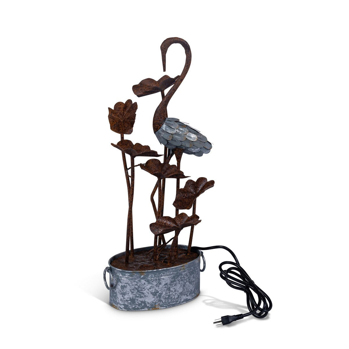 Serene Bird Fountain style shot 1