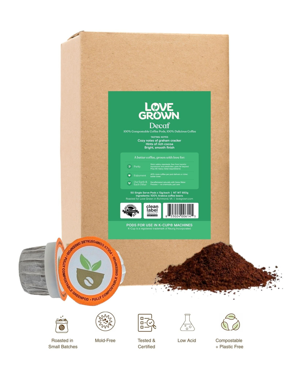 Organic Coffee Pods – Compostable