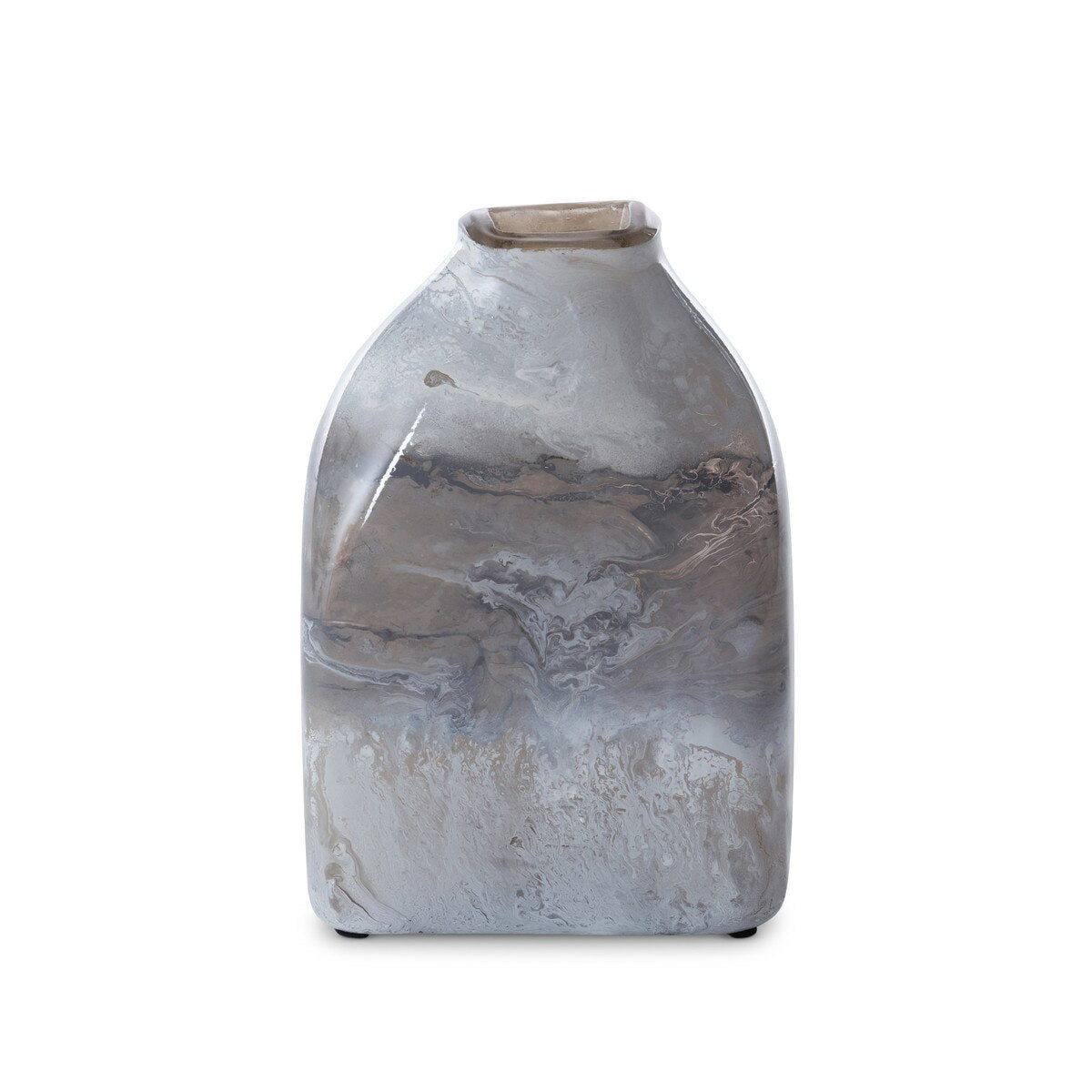 Tempest Artisan Glass Vase, Medium style shot 1