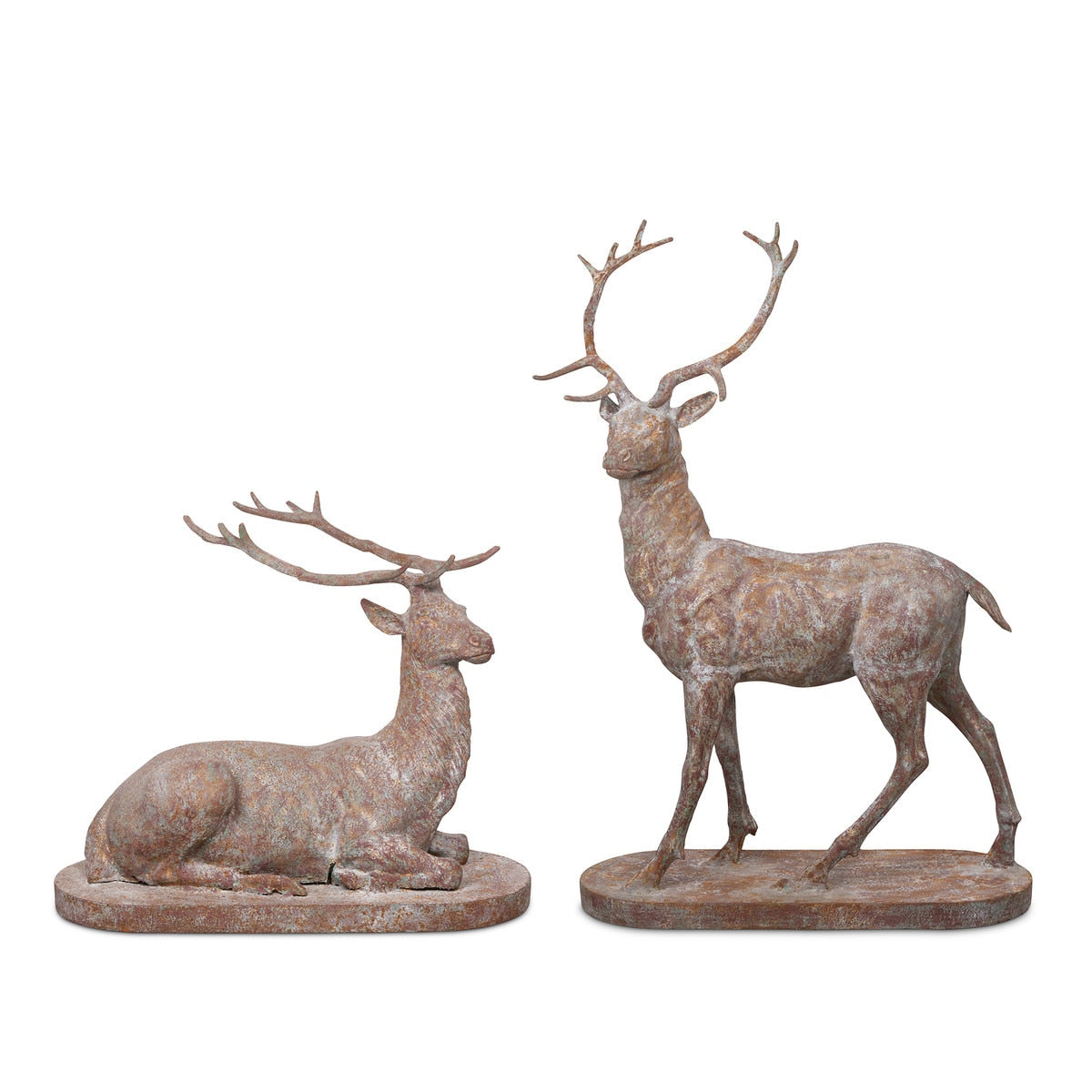 Cast Iron Estate Stags, Set of 2 style shot 2