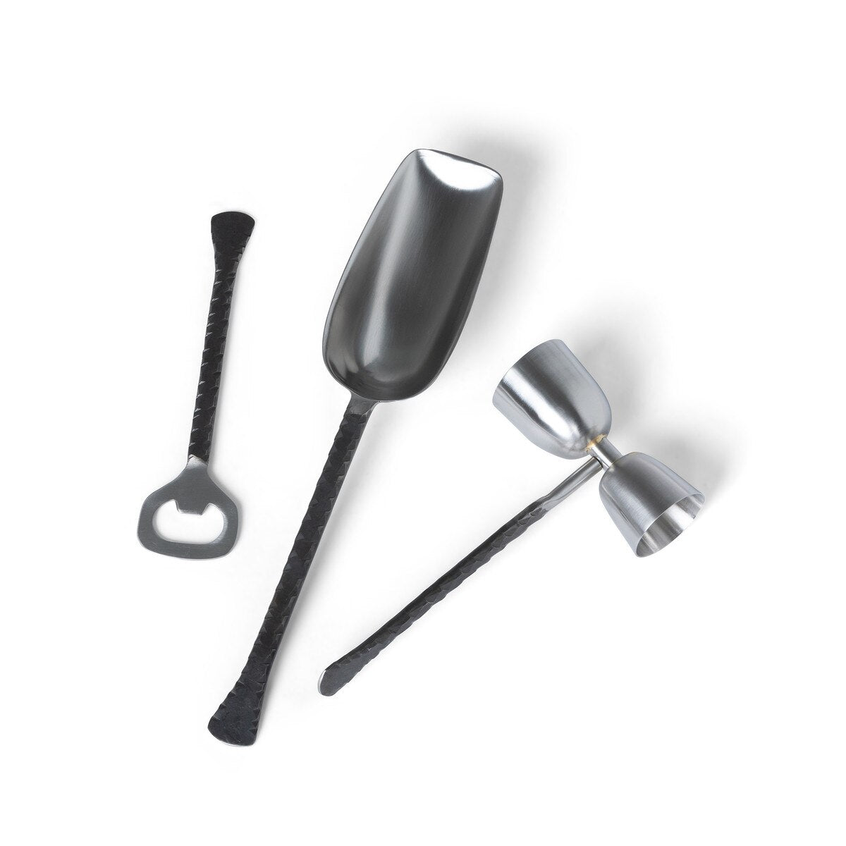 Hatch Pattern Stainless Steel Bar Tools style shot 1
