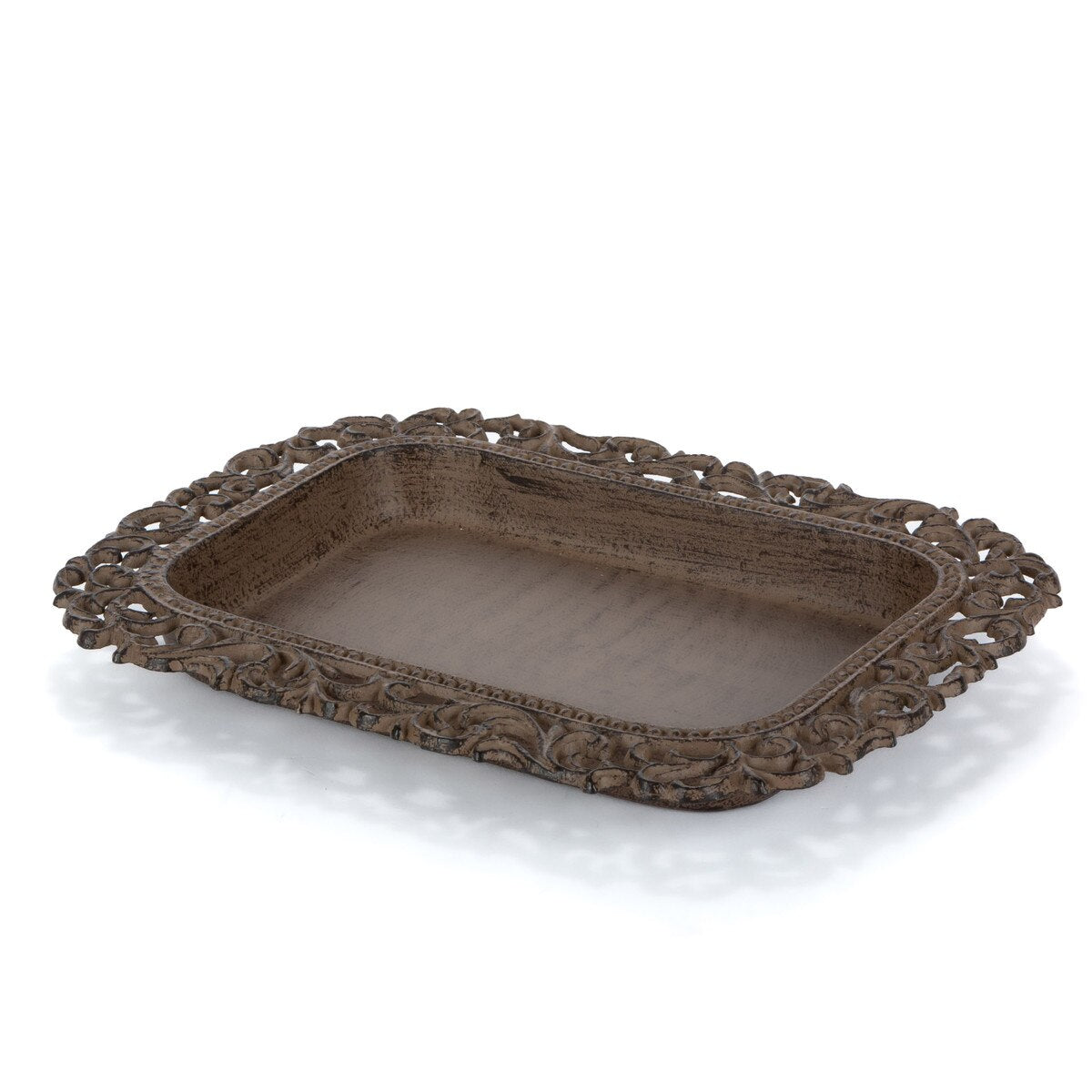 Acanthus Glass Dome Butter Dish style shot 2