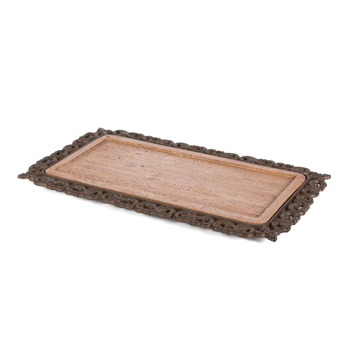 Acanthus Marble Serving Tray style shot 1