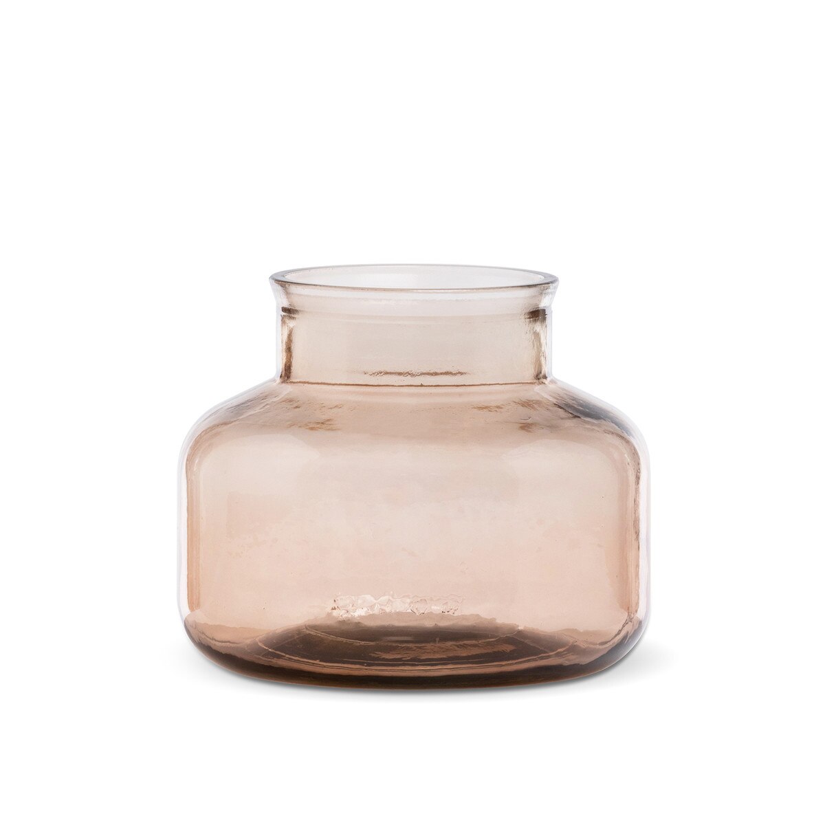 Montana Recycled Glass Jar Vase, 6.25" style shot 1