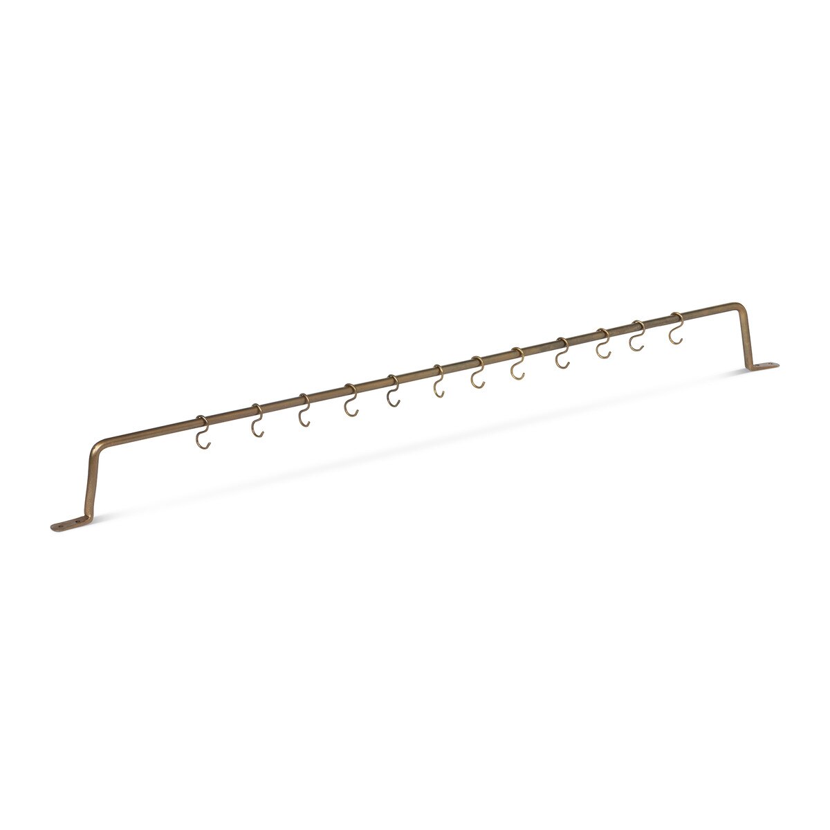 Antique Gold Iron Wall Hanger, 36"x3" style shot 1