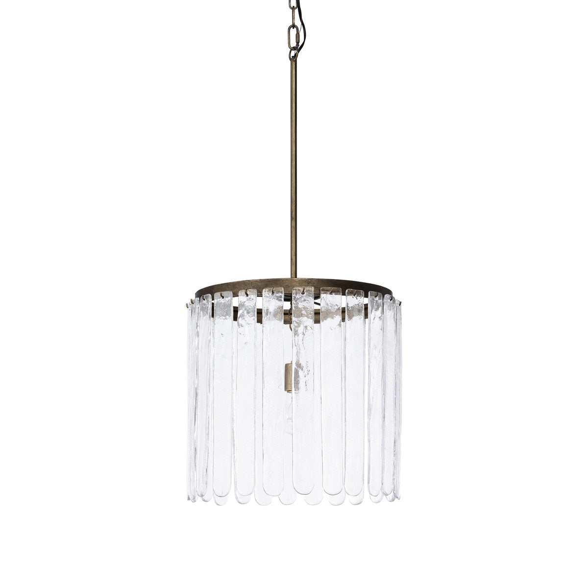 Dawson Glass Panel Chandelier style shot 1