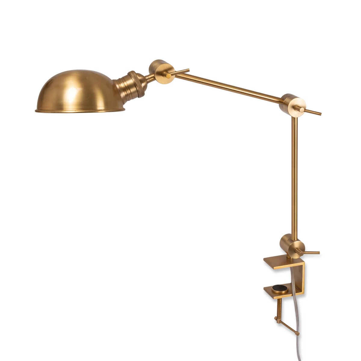 Clamp-on Desk Lamp with Dome Shade style shot 1