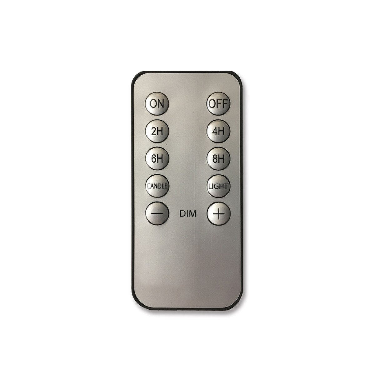 10 Button Remote for FIREGLOW Candles with 2,4,6,8-Hour Timer. style shot 1