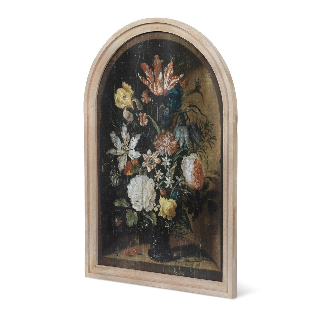 Renaissance Floral Wood Prints, 2 Assorted Styles style shot 2