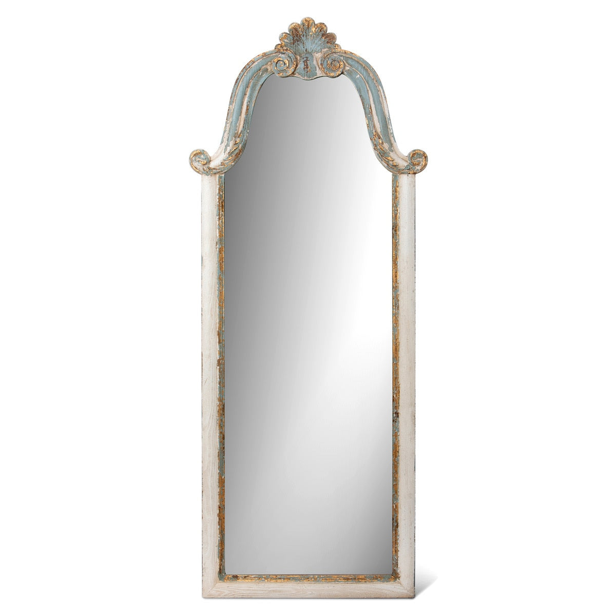 Vestibule Carved Wood Mirror style shot 1