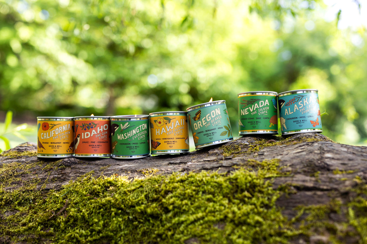 Vermont State Candle