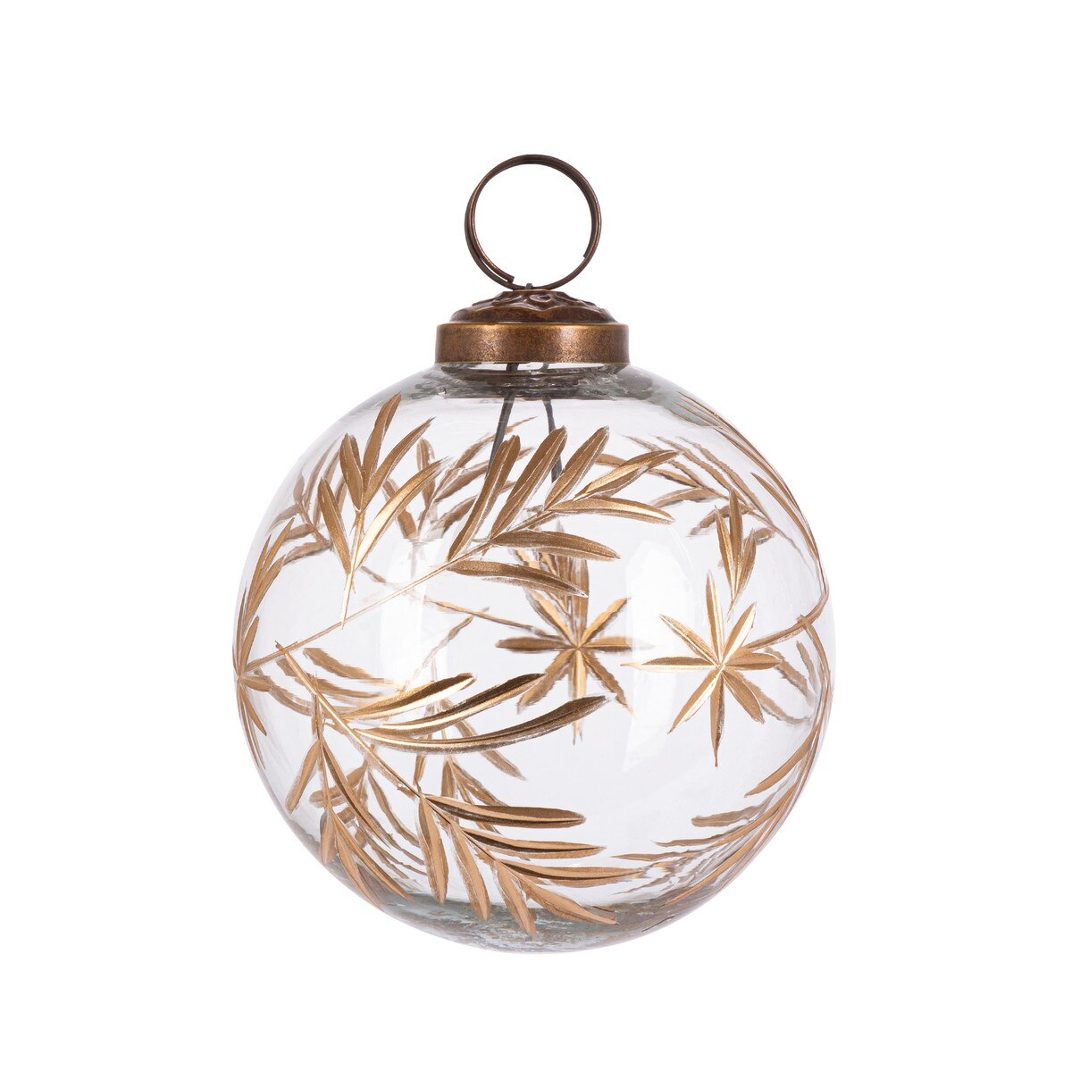 Etched Vintage Fir Ornament style shot 1