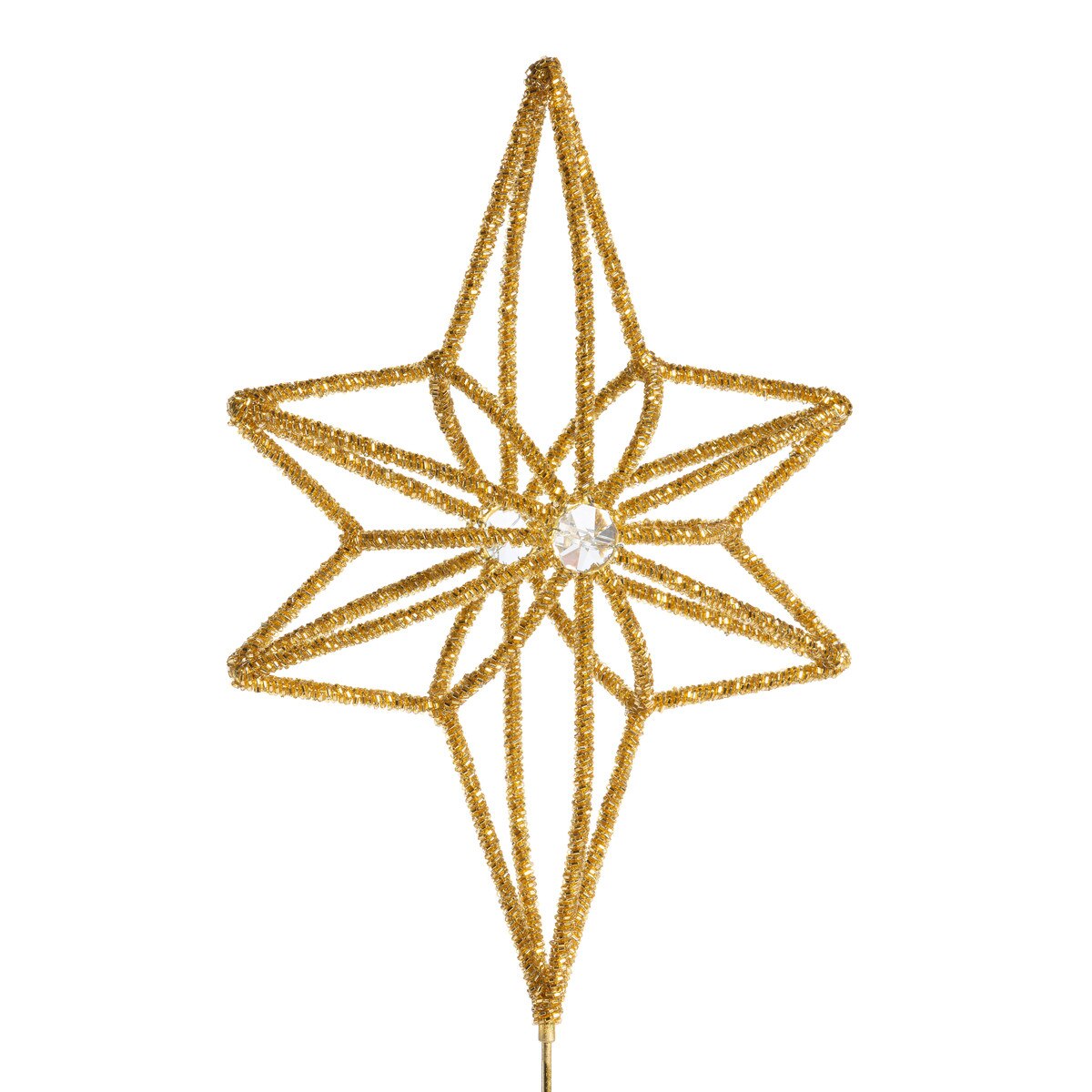 Glass Beaded Dimensional Tree Topper