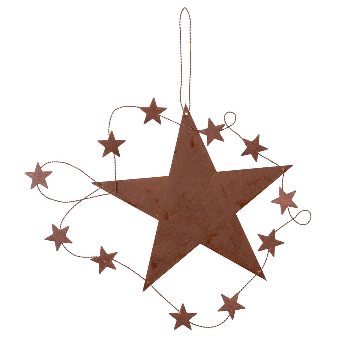Rustic Star Lasso Ornament style shot 2