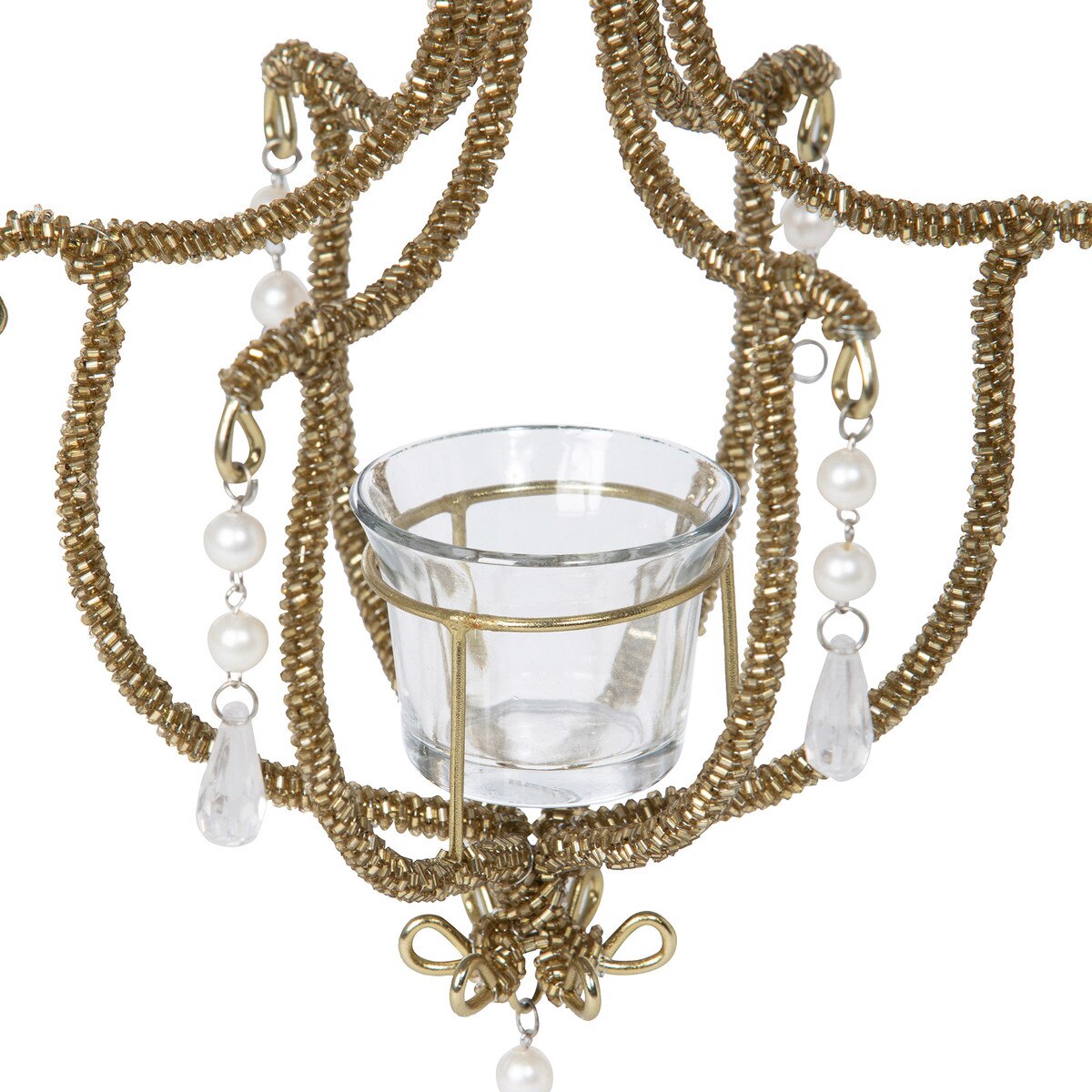 Ballroom Chandelier Beaded Ornament style shot 2