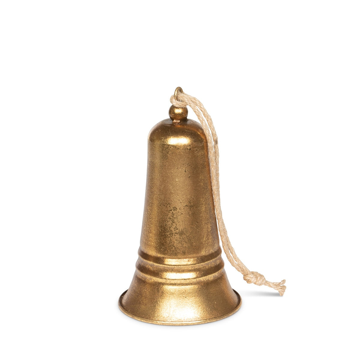 Carillon Antique Gold Metal Bell, 8" style shot 1