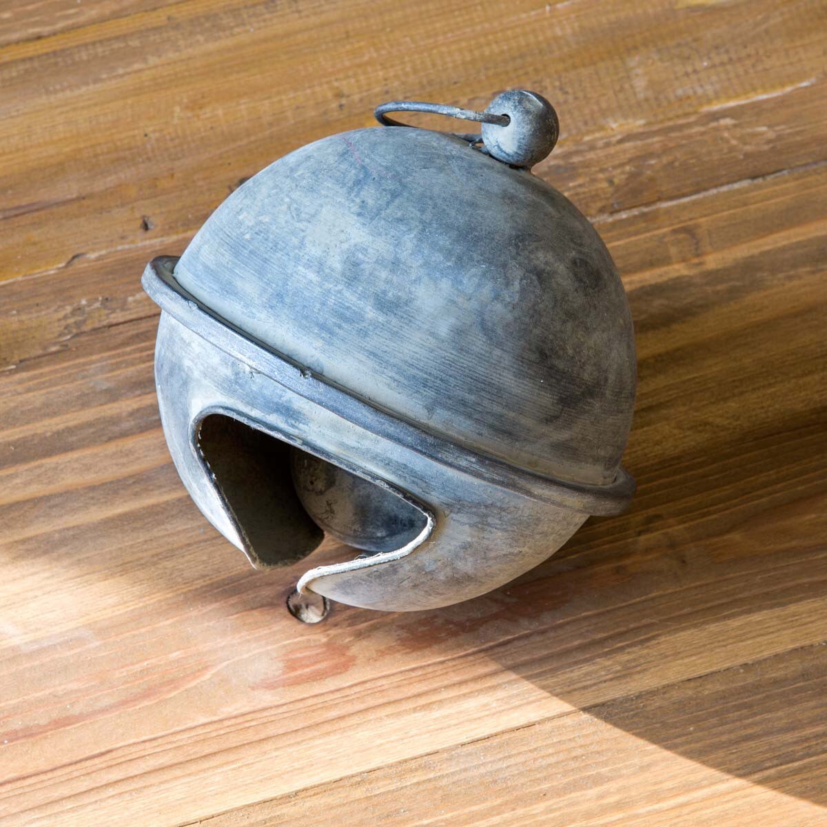 Weathered Tin Jingle Bell, Small