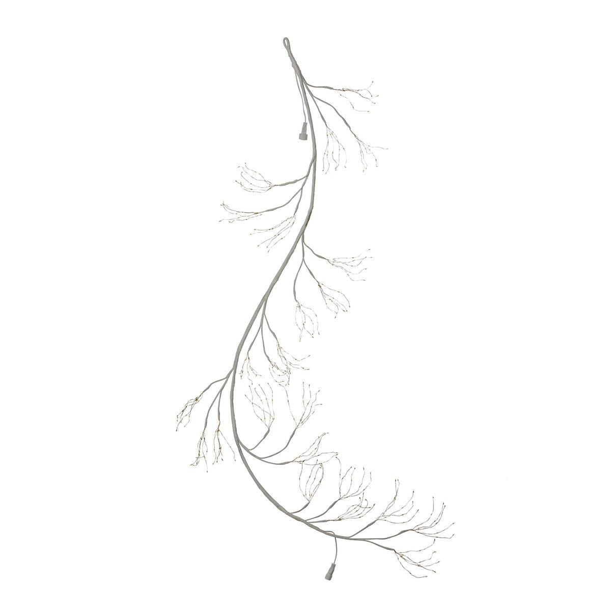 Winter White LED Connectable Lighted Garland style shot 1