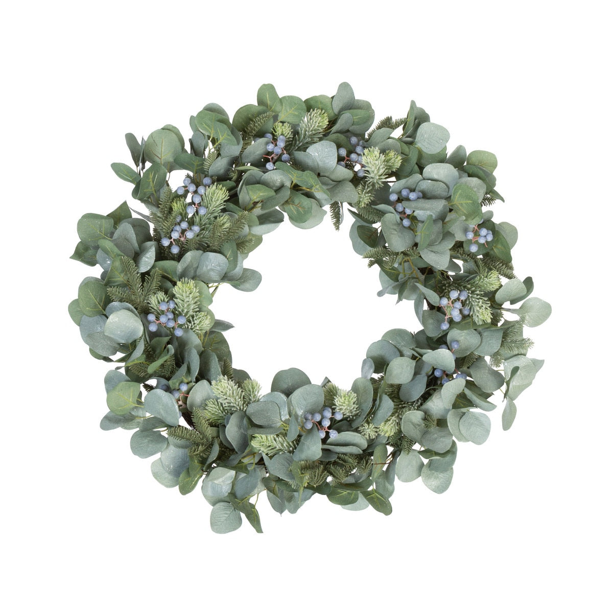 Viburnum Berry and Eucalyptus Door Wreath style shot 1