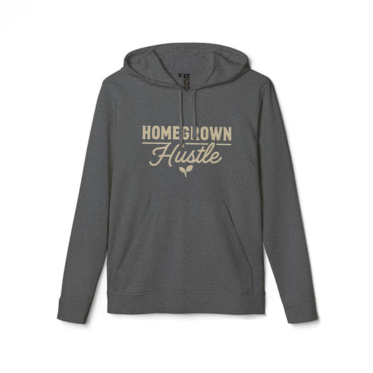 Home Grown Hustle Hoodie | Unisex Fleece Sweatshirt for Casual Wear, Gifts, Fitness Events, Weekend Outings, Cozy Style