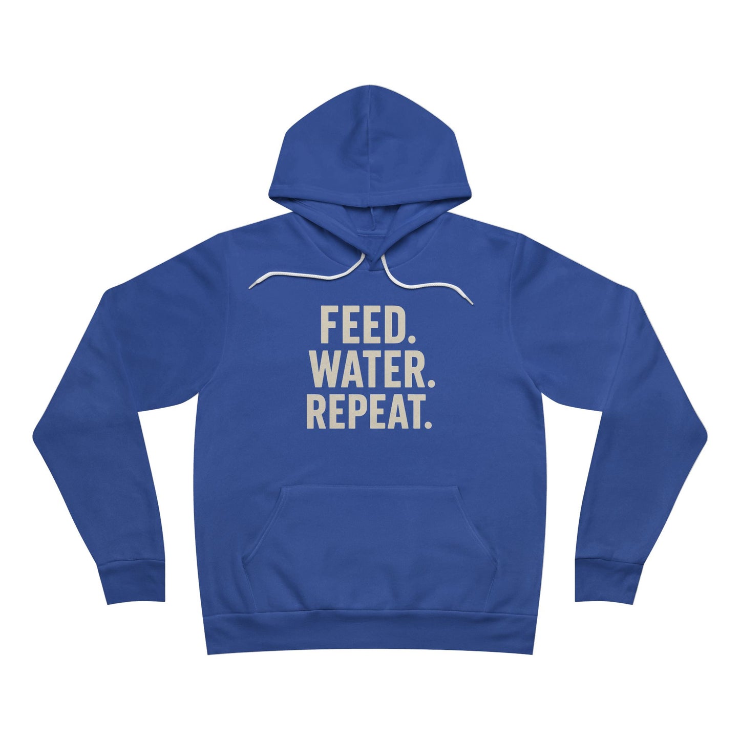Unisex Sponge Fleece Pullover Hoodie with 'Feed. Water. Repeat.' Design | Cozy Gift for Gamers | Casual Streetwear, Everyday Wear, [...]