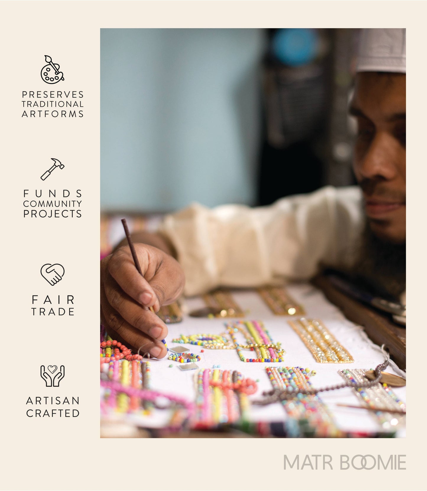 Chameli Leaf Gold Drop Earrings