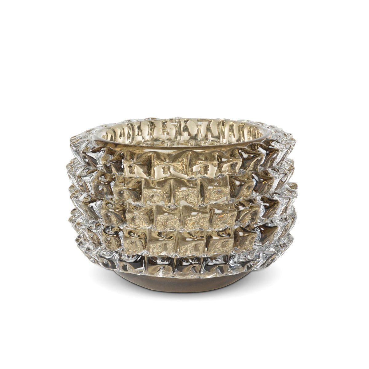 Ella Glass Vase,  Pewter style shot 1