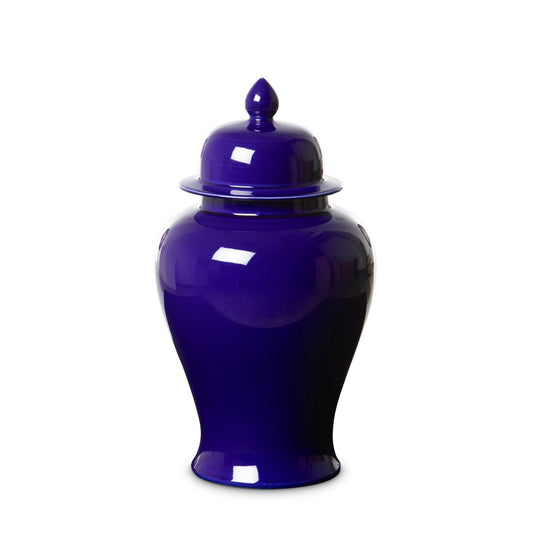 Imperial Ceramic Ginger Jar, Indigo, Small style shot 1