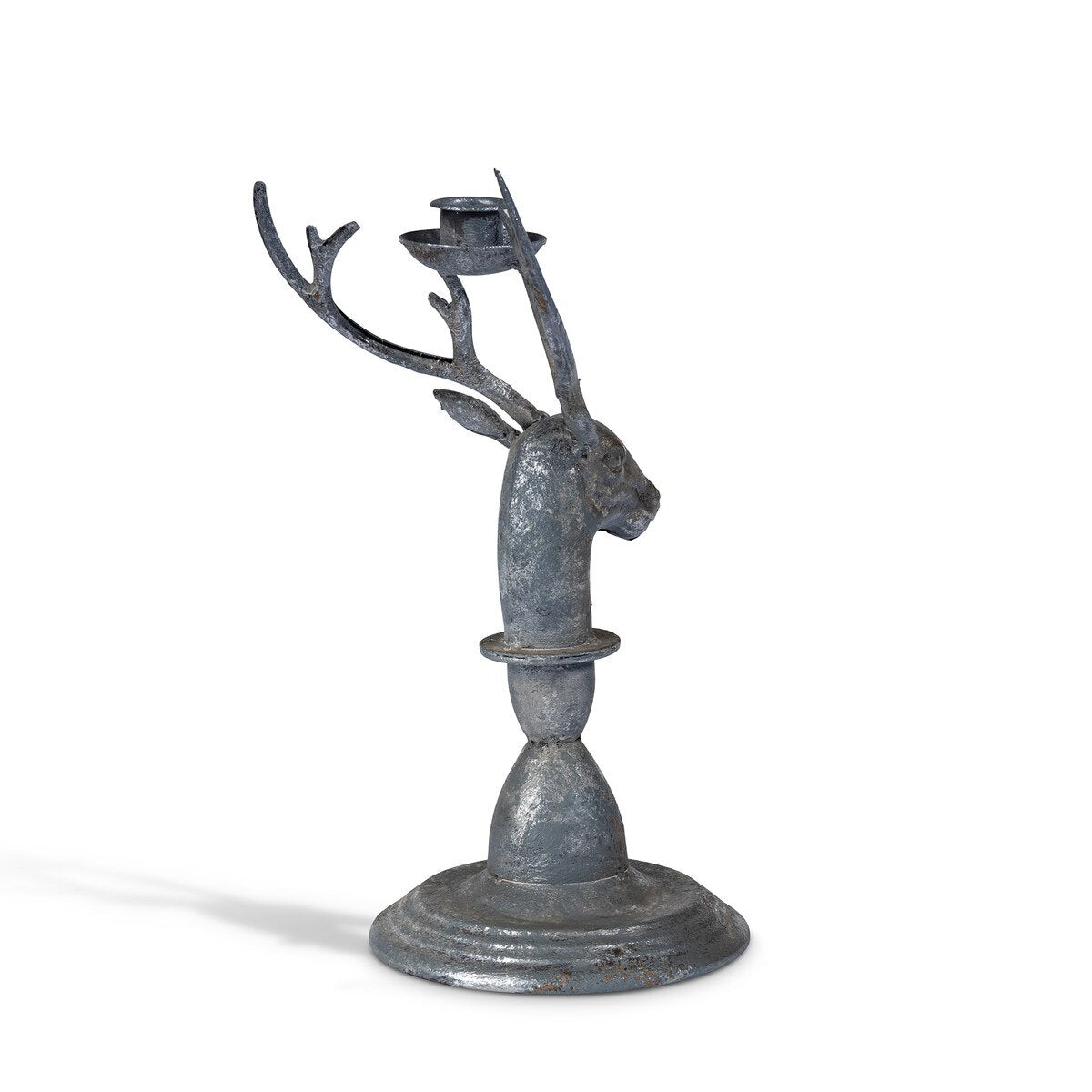 Rustic Deer Candle Holder, Small style shot 2