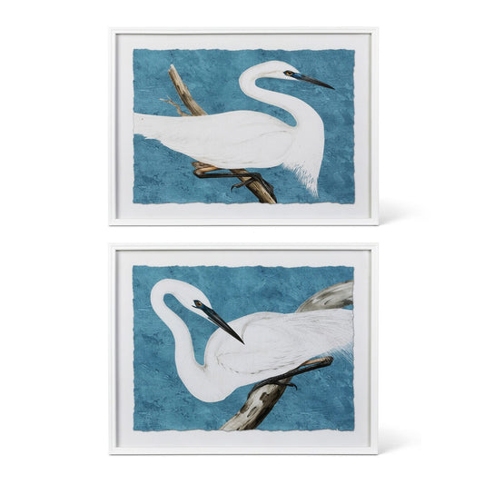 Serene Swan Framed Wall Art, 2 Assorted Styles style shot 1