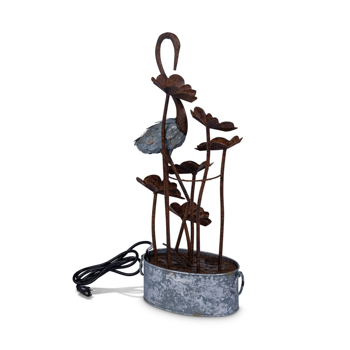 Serene Bird Fountain style shot 2