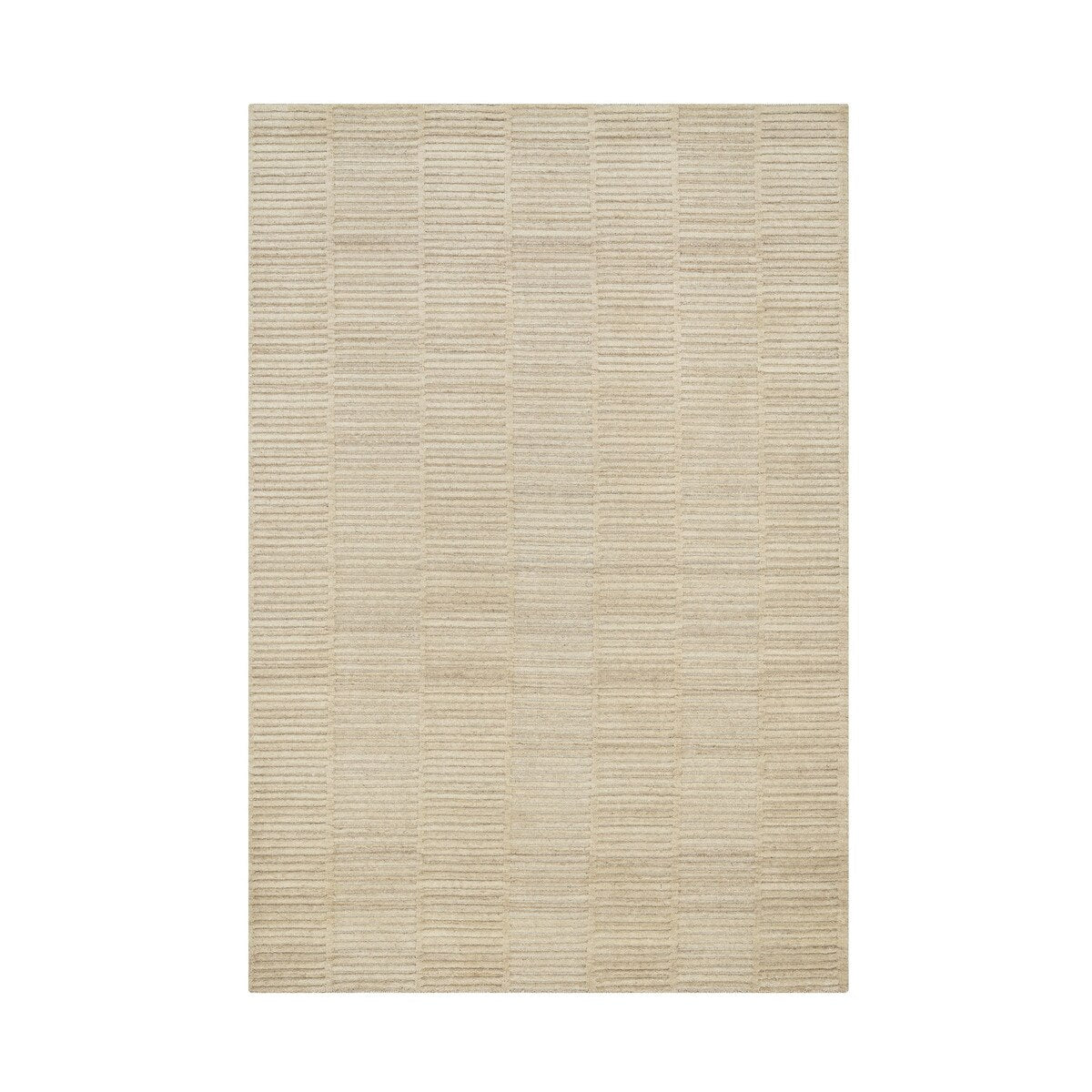 Sugar Beach Golden Sand Hand Loomed Rug, 9'-3" x 13' style shot 1