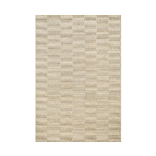 Sugar Beach Golden Sand Hand Loomed Rug, 9'-3" x 13' style shot 1