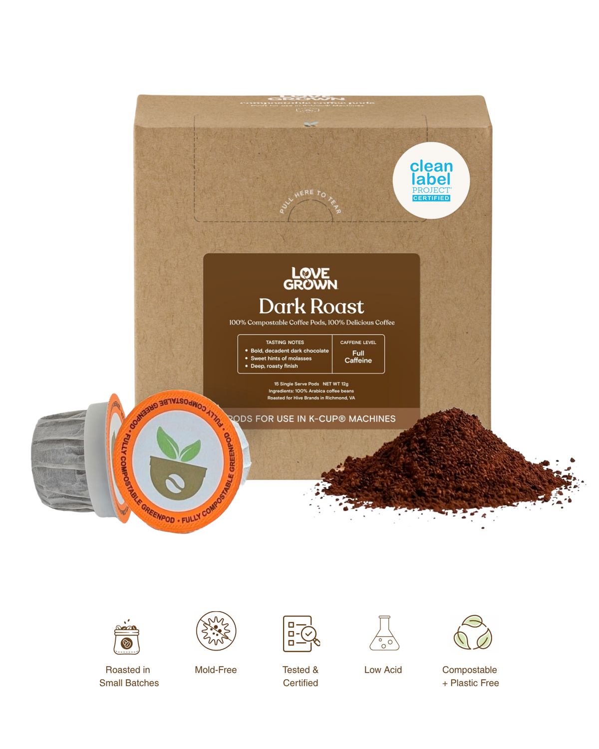 Organic Coffee Pods – Compostable