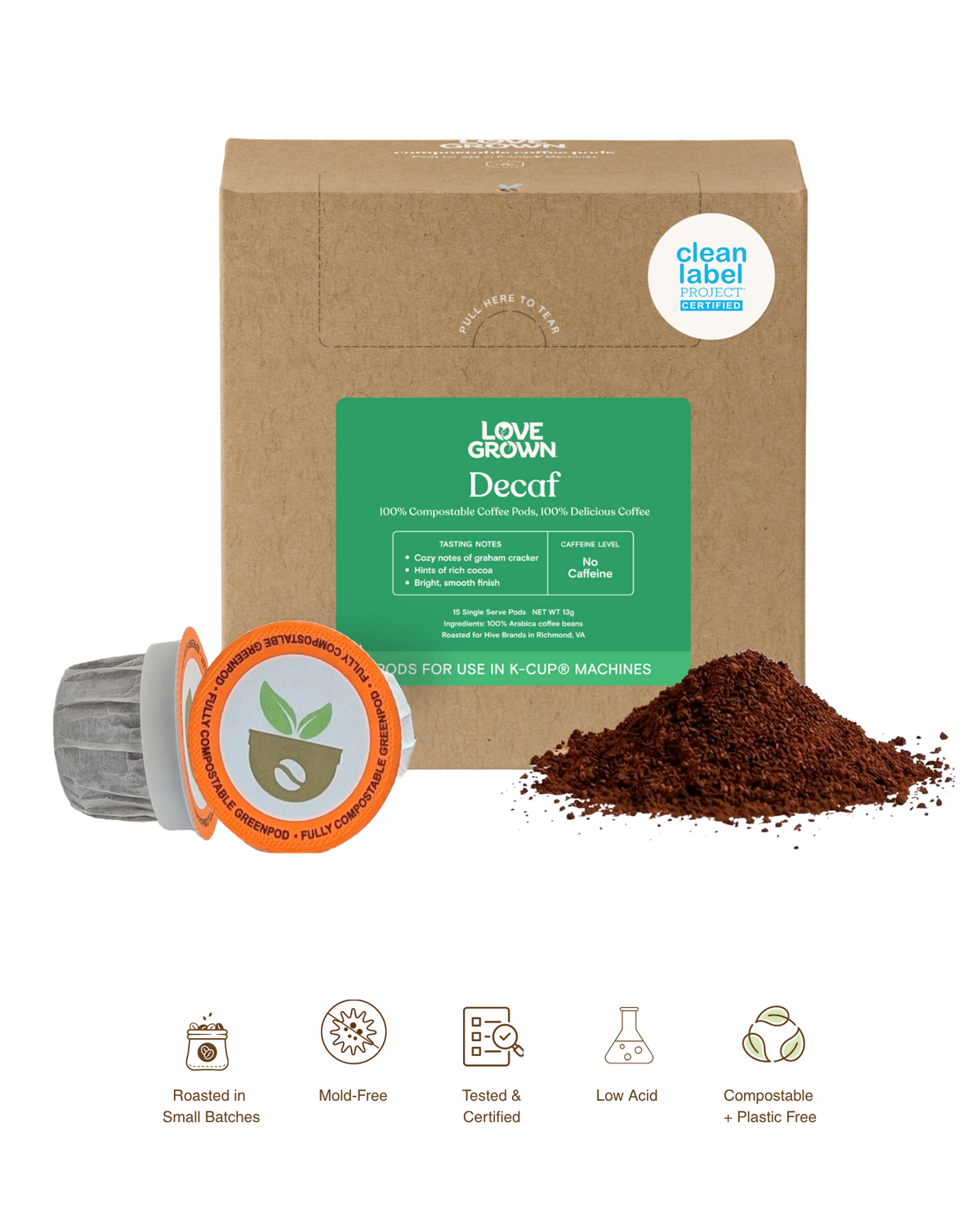 Organic Coffee Pods – Compostable