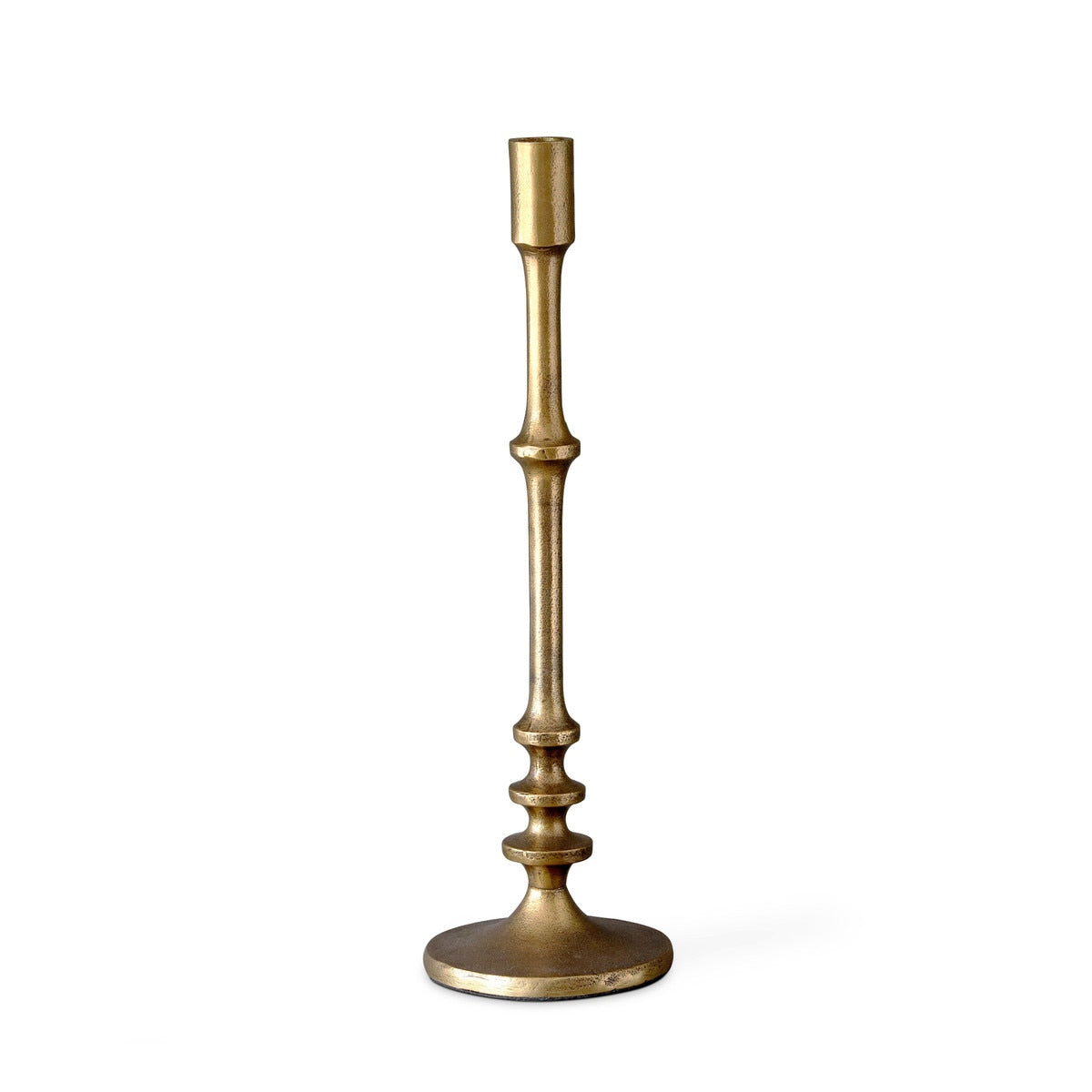 Cast Aluminum Classic Candle Stick, Tall style shot 1