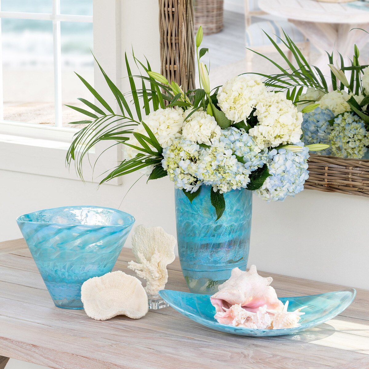 Amalfi Murano Glass Vase style shot 2