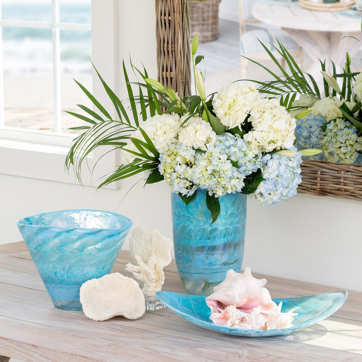 Amalfi Murano Glass Bowl style shot 2