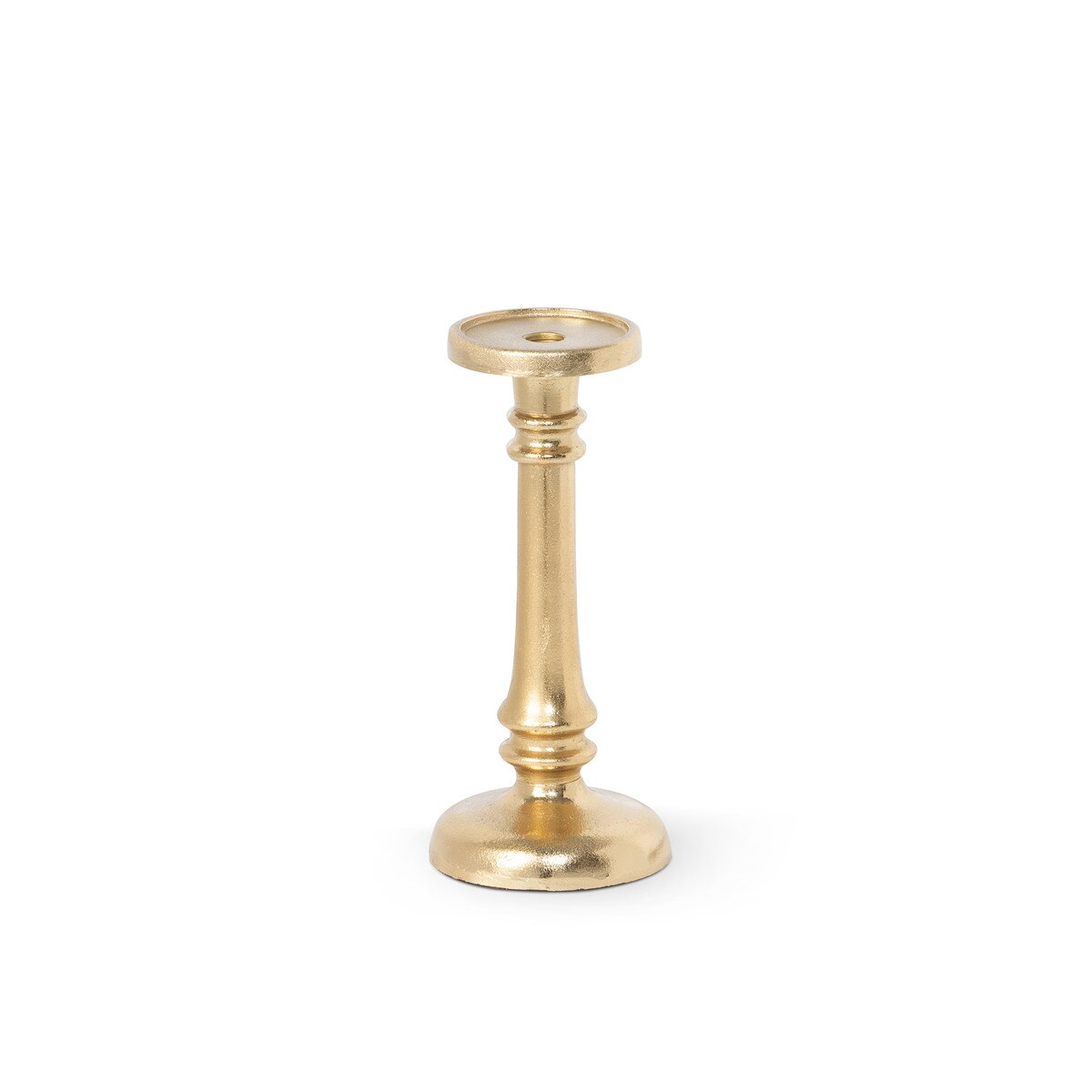 Classic Cast Aluminum Candle Stick, Small style shot 1