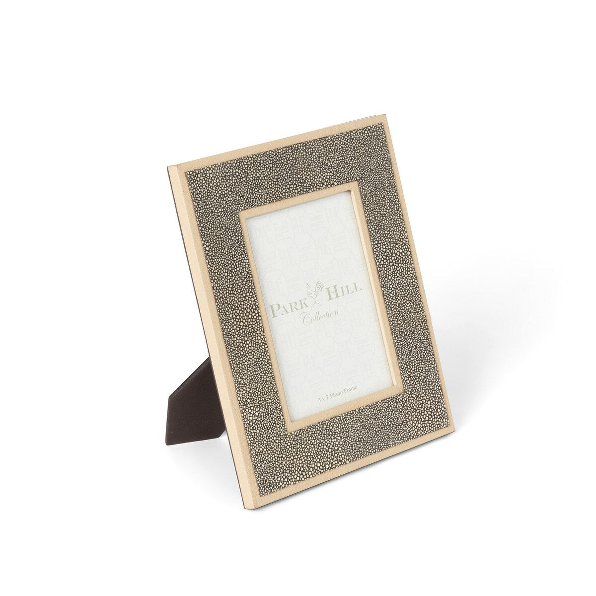 Shagreen Pattern Leather Photo Frame, Medium style shot 1