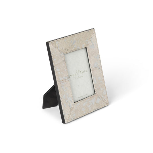 Paint Splattered Hide Photo Frame, Small style shot 1