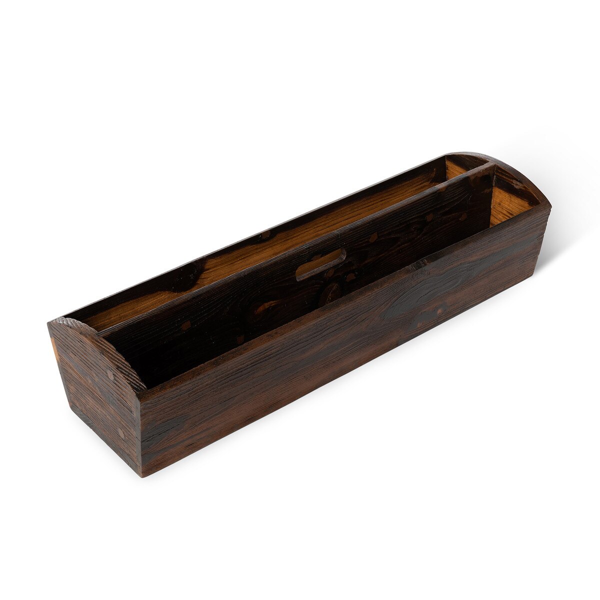 Wooden Trough Planter style shot 2