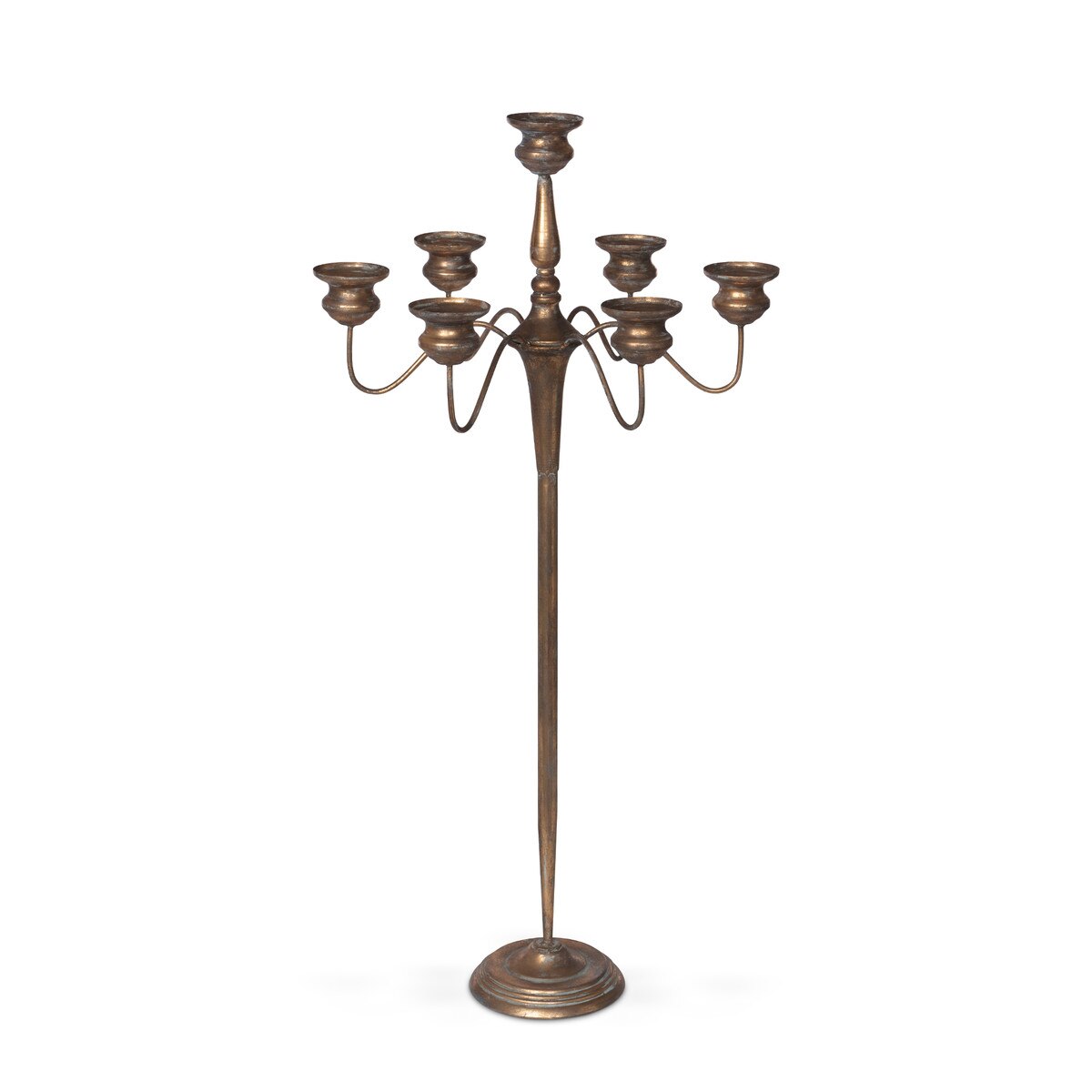 Vintage Iron Candelabra style shot 1