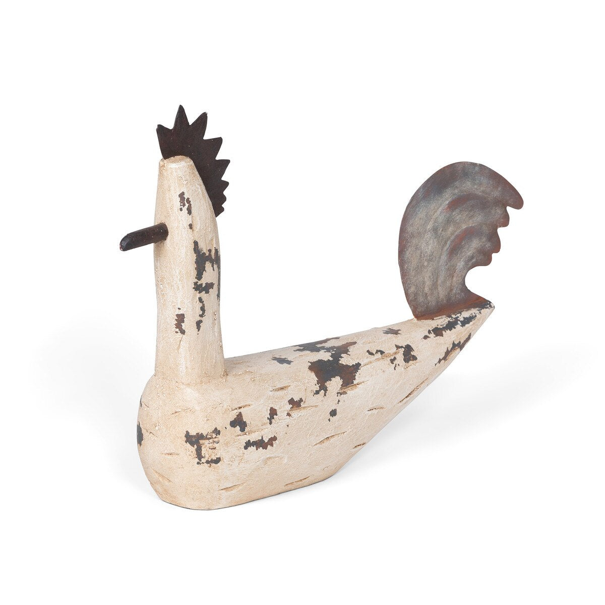 Folk Art Sussex Bantam Chicken style shot 1