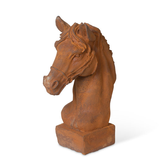 Thoroughbred Cast Iron Bust style shot 1