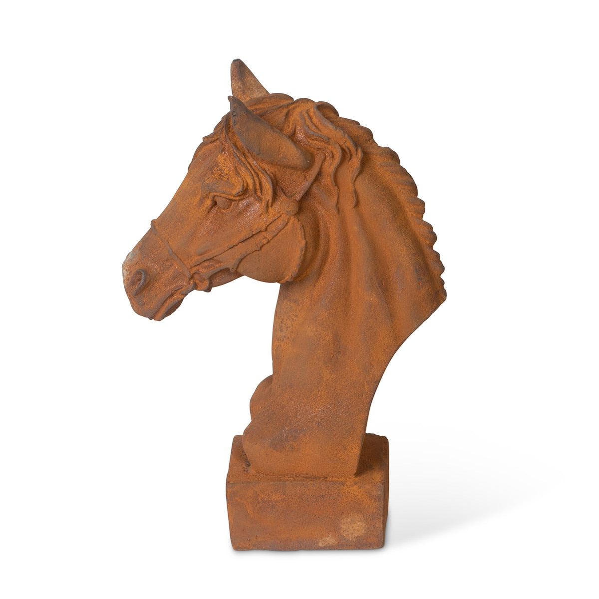 Thoroughbred Cast Iron Bust style shot 2