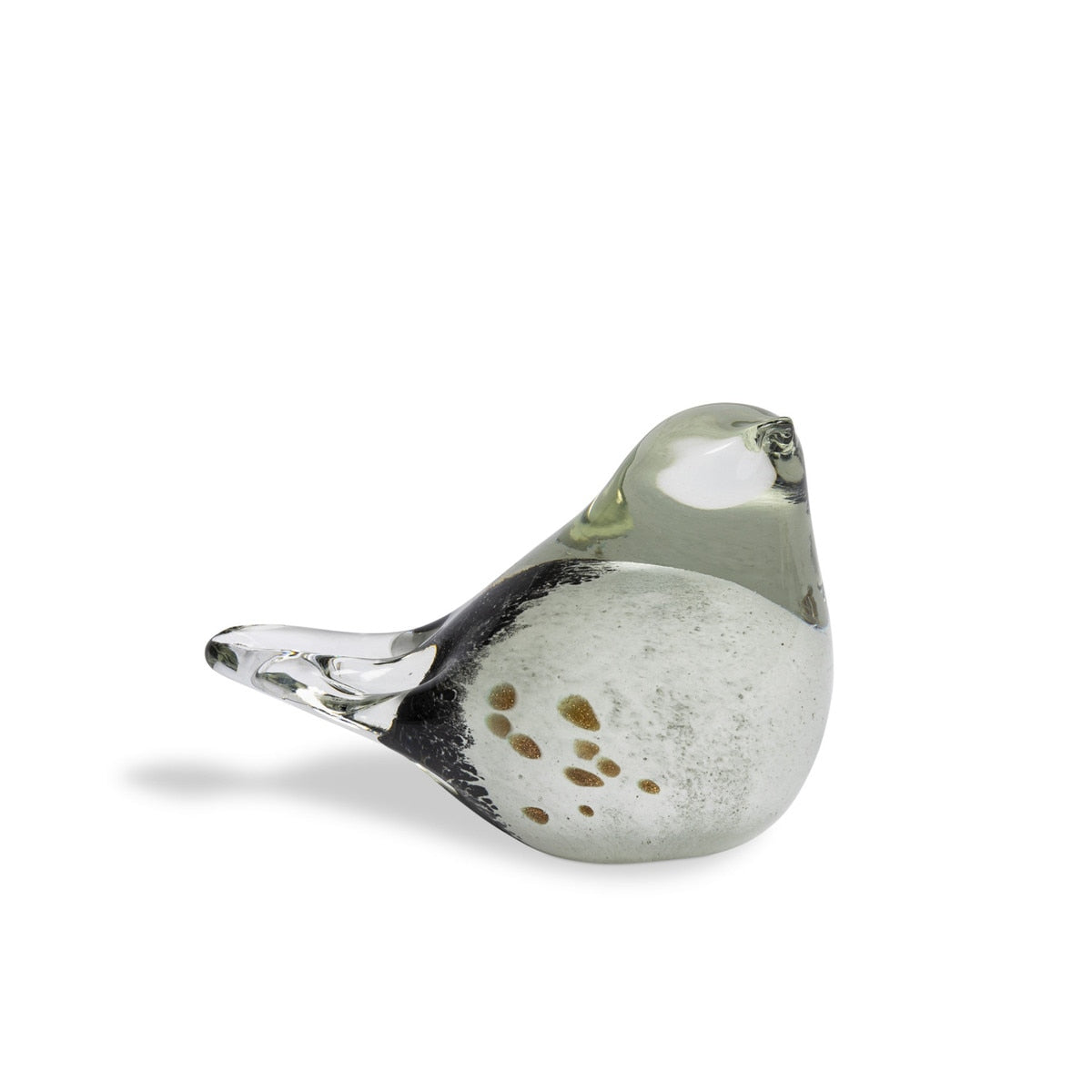 Speckled Blown Glass Baby Bird style shot 1