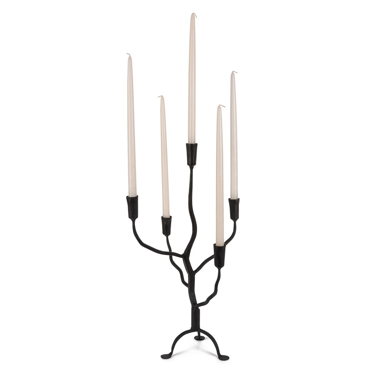 Iron Candelabra, 5 arm style shot 2